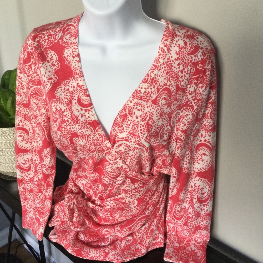 Ann Taylor wrap around top